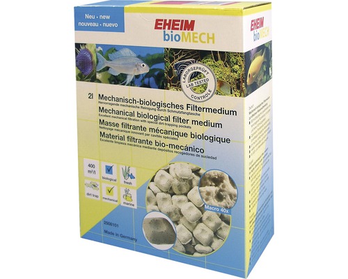 EHEIM bioMECH Filtermedium 2 Liter Packung für Aquarien