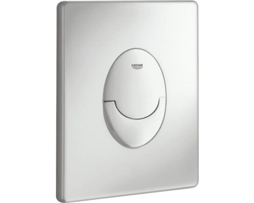 GROHE Betätigungsplatte Skate Air Platte chrom matt / Taster chrom matt 38505P00 Grohe Betätigungsplatte für WC