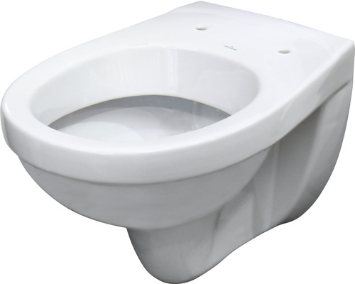 Cersanit Wand-WC Tiefspüler mit Spülrand weiß glänzend ohne WC-Sitz FS00010-OLO