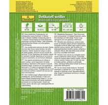 Samentüte Delikateß weißer Kohlrabi von FloraSelf
