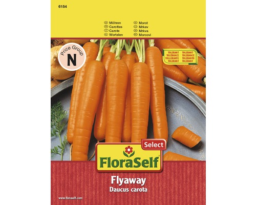 Möhre 'Flyaway' FloraSelf Select F1 Hybride Gemüsesamen-0
