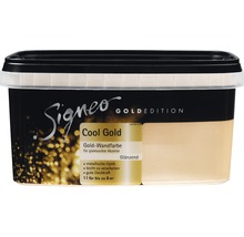 Wandfarbe SIGNEO Goldedition Cool Gold 1 l