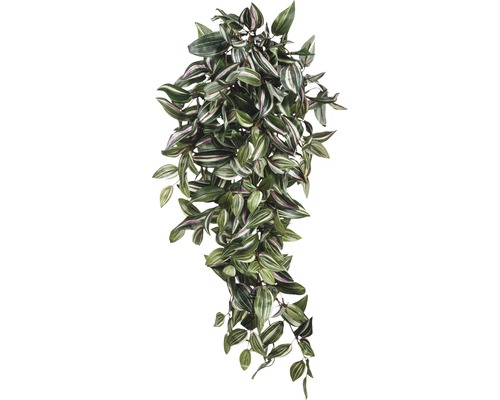 Kunstpflanze Dreimasterblumen Tradescantia H 15 cm grün