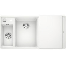 Spüle Blanco AXIA III 6 S-F 990 x 500 mm weiß 524672 1 Spülbecken Mit Tropffläche Becken links