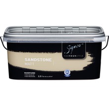 Signeo Sandstone Matt Wandfarbe im Eimer, 2,5 Liter