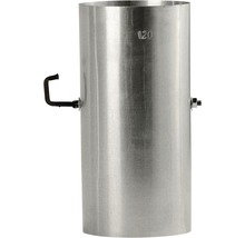 Metallrohr mit Halterung und der Nummer 120