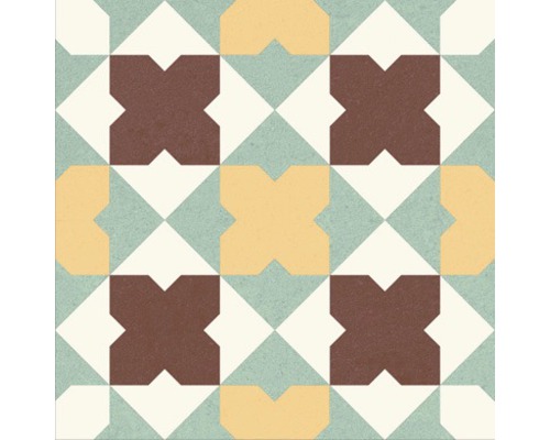 Fliesenmuster mit geometrischen Formen