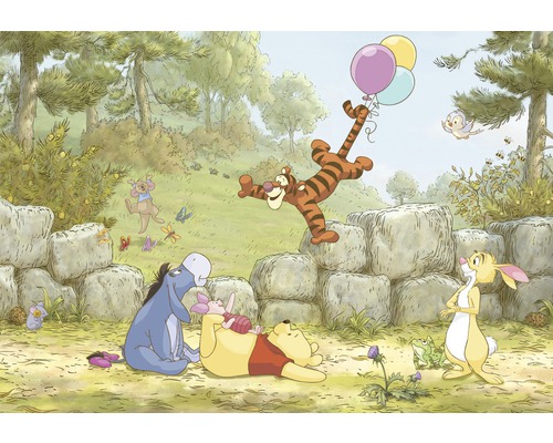 Fototapete Papier SD460 Disney Winnie Pooh Balloon 8-tlg. 368 x 254 cm