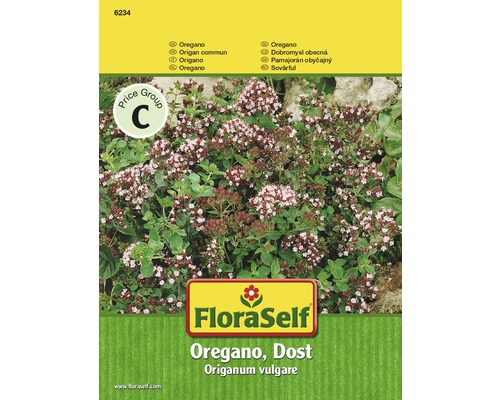Echter Majoran, Dost, Oregano FloraSelf samenfestes Saatgut Kräutersamen