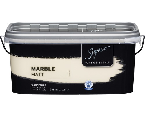 Wandfarbe SIGNEO Marble 2,5 l
