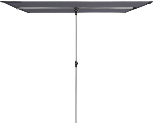 Rechteckiger Sonnenschirm mit Aluminiumgestell