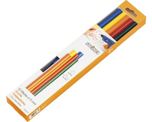 Steinel bunte Klebesticks Ø 11 mm Colour 10er Pack-0