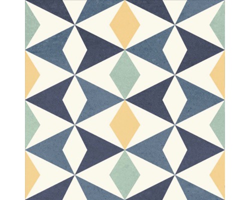 Fliesenmuster mit geometrischen Formen