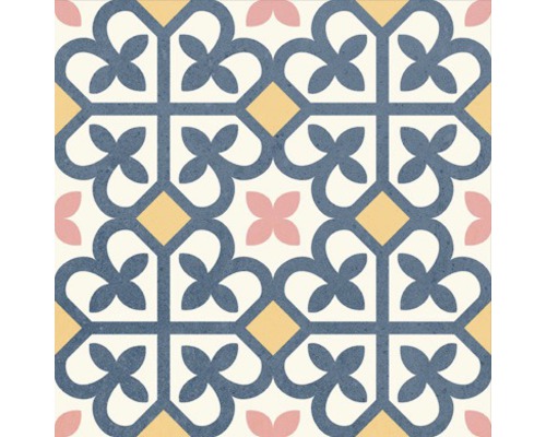 Dekorfliese mit geometrischem Muster