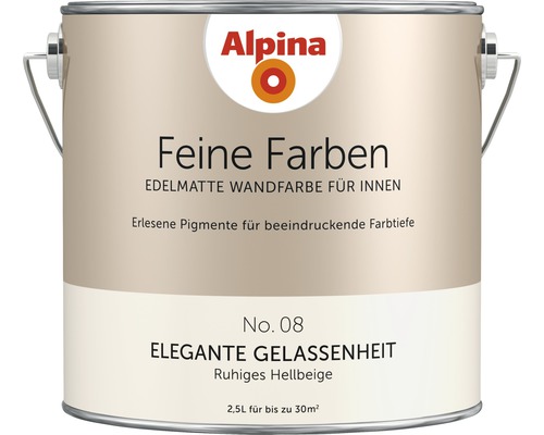 Alpina Feine Farben konservierungsmittelfrei Elegante Gelassenheit 2,5 L