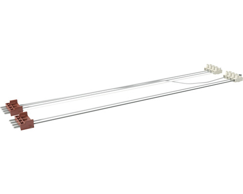 Adapterkabel Bosch für die Kombination von
2er-Block Kochfeldern mit
4er-Block Herden HEZ391004