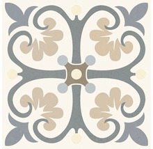 Feinsteinzeug Wand- und Bodenfliese Heritage taco grey in 76 verschiedenen Motiven 16,5 x 16,5 cm-thumb-1
