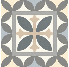 Feinsteinzeug Wand- und Bodenfliese Heritage taco grey in 76 verschiedenen Motiven 16,5 x 16,5 cm-thumb-5