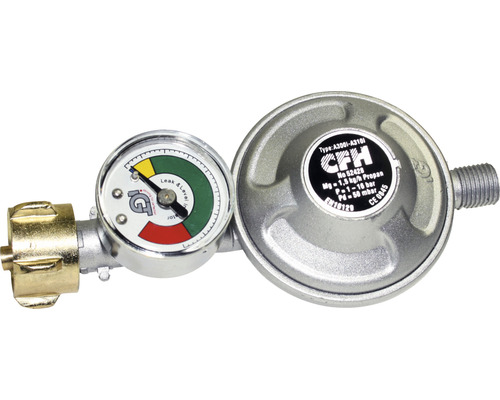 Gasdruckregler mit Füllstandsanzeige für Propangasflaschen