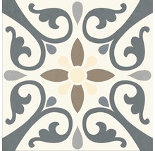 Feinsteinzeug Wand- und Bodenfliese Heritage taco grey in 76 verschiedenen Motiven 16,5 x 16,5 cm-thumb-38