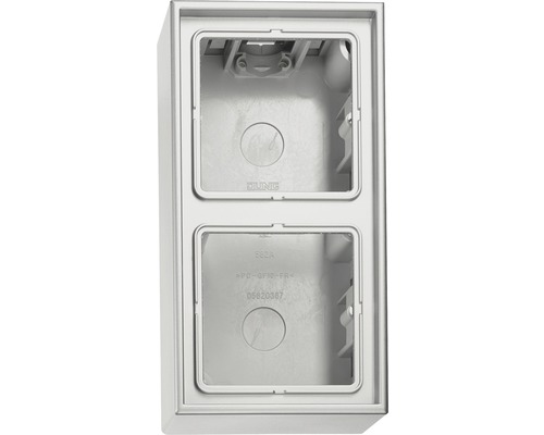 Jung AL 1520 NAKL D Schuko Steckdose – 16 A, 250 V, Mit Klappdeckel, Edelstahl, Für Einfachen Einbau