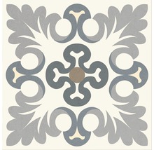 Feinsteinzeug Wand- und Bodenfliese Heritage taco grey in 76 verschiedenen Motiven 16,5 x 16,5 cm-thumb-9