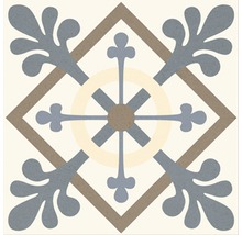 Feinsteinzeug Wand- und Bodenfliese Heritage taco grey in 76 verschiedenen Motiven 16,5 x 16,5 cm-thumb-45