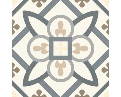 Dekorative Fliese mit geometrischem Muster für Innenräume