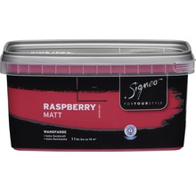 Signeo Wandfarbe Raspberry Matt, ein Liter