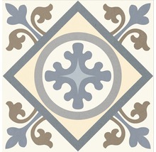 Feinsteinzeug Wand- und Bodenfliese Heritage taco grey in 76 verschiedenen Motiven 16,5 x 16,5 cm-thumb-21