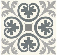 Feinsteinzeug Wand- und Bodenfliese Heritage taco grey in 76 verschiedenen Motiven 16,5 x 16,5 cm-thumb-24