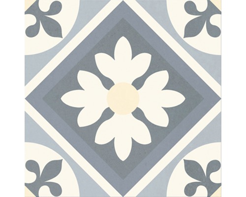 Dekorfliese mit Blumenmuster für den Innenbereich