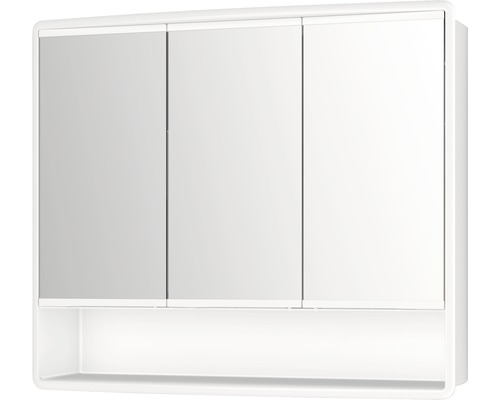 Spiegelschrank Jokey Rano 59 x 16 x 51 cm weiß 3-türig | HORNBACH