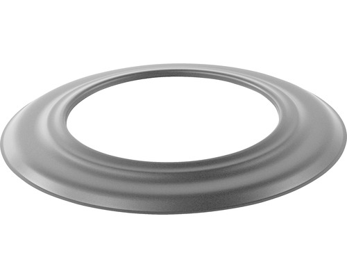 Schwarze Rosette für Sanitärinstallationen