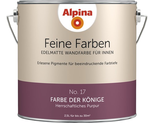 Alpina Feine Farben konservierungsmittelfrei Farbe der