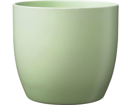 Blumentopf Soendgen Basel Fashion Keramik Ø 16 H 15 cm lindgrün Runder Pflanztopf