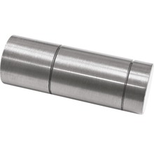 Endstück Zylinder für Romana silber-satin Ø 20 mm 2 Stk.