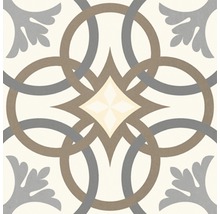 Feinsteinzeug Wand- und Bodenfliese Heritage taco grey in 76 verschiedenen Motiven 16,5 x 16,5 cm-thumb-76