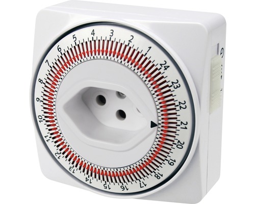 Analoge Zeitschaltuhr zur Steuerung elektrischer Geräte