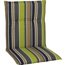 Gestreiftes Stuhlkissen für Gartenmöbel