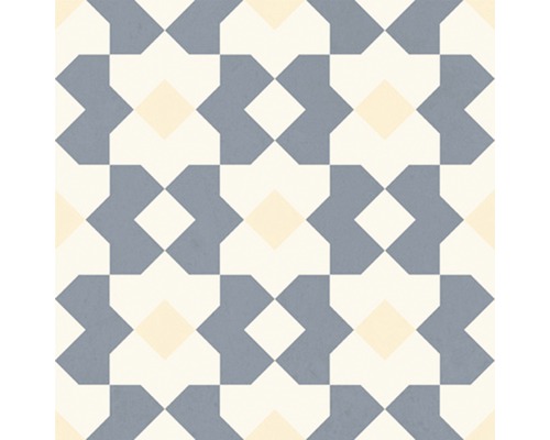 Muster von Bodenfliesen mit geometrischem Design