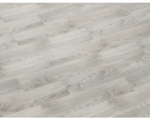 Heller Laminatboden mit Holzstruktur