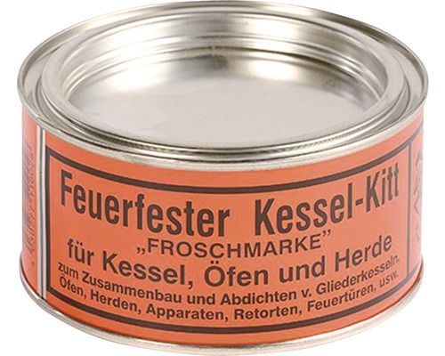 Feuerfester Kesselkitt Bertrams 0,5 kg Feuerfester Kessel Kit in einer Dose für Kessel, Öfen und Herde