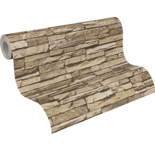 Tapetenrolle mit Steinmuster