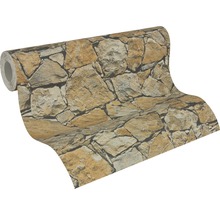 Tapetenrolle mit Steinmuster