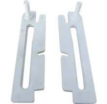 Ersatzteil: Kippfenster-Schere Wolfa weiß bis Höhe 39 cm (Pack = 2 Stück)
