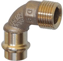 Pressfitting Winkel mit Außengewinde