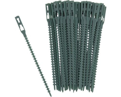 Bündel wiederverwendbare Gartenbinder aus Kunststoff