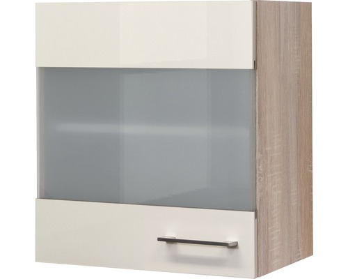 Glas-Hängeschrank Flex Well Nepal Breite 50 cm kaschmir glänzend