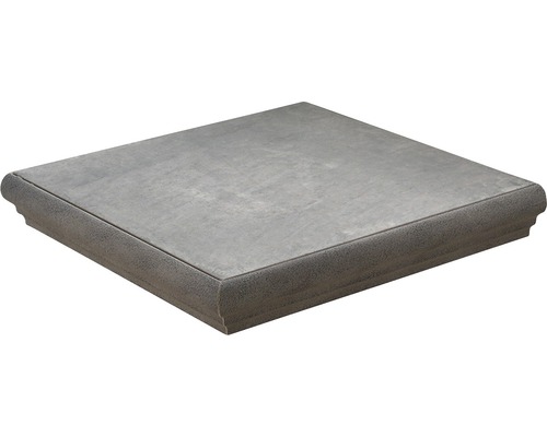 Feinsteinzeug Florentiner Stufenfliese Ecke Rustic Gris 33,15 x 33,15 cm